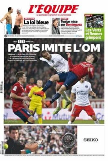 Portadas de la prensa deportiva