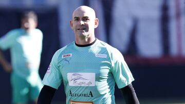 Paco J&eacute;mez, en el partido de artistas contra famosos.