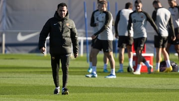 Xavi has only had 14 first-team players to work with this week ahead of facing Girona, level on points with Real Madrid.