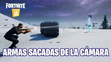 Fortnite Cap&iacute;tulo 2 - Temporada 1 | Desaf&iacute;o del Festival de Invierno: fase 2 de 2 - Eliminaciones con un arma sacada de la c&aacute;mara