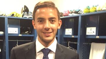 El canterano cementero Iñaki Domínguez que jugaba en el Oviedo de Carlos Slim, volvió a la Máquina en busca de tener un lugar en el equipo.