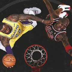 ¿LeBron James o Michael Jordan? Los jugadores de la NBA votaron por su GOAT