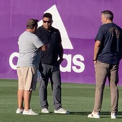 Ronaldo muestra su apoyo al equipo