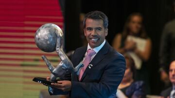 during the investiture ceremony of the Hall of Fame 2019 ninth edition where national and international football legends (players, players, coaches and managers) held at the Hall of Fame, on November 12, 2019.
<br><br>
durante la Ceremonia de Investidura del Salon de la Fama 2019 novena edición donde leyendas del futbol nacional e internacional (jugadores, jugadoras, entrenadores y directivos) realizado en el Salon de la Fama, el 12 de Noviembre de 2019.