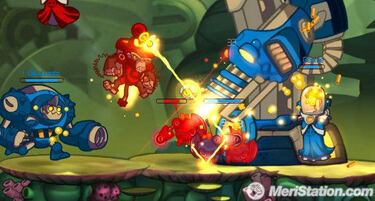 Awesomenauts, actualizado en consolas con dos personajes