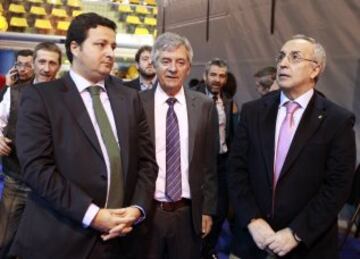 Oscar Graefenhain, Fernando Carpena y Alejandro Blanco.
