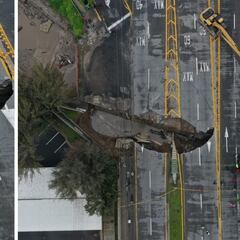 Así es el enorme socavón de 10 metros que se formó en López Mateos, Guadalajara