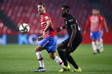 Soldado y Umtiti.