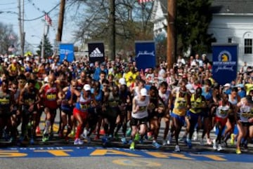 Maratón de besos en Boston