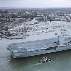 La ‘Estrella de la Muerte’ de la Marina Real ya está en el mar y en pleno funcionamiento