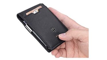 Delgada y con bloqueo RFID: así es esta billetera para hombre con 48.000 opiniones