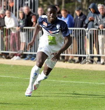Mendy in action for French club Le Havre.
