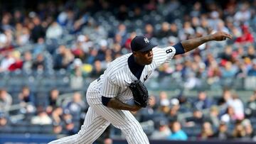 Aroldis Chapman, agente libre al final de esta temporada, podría ser un gran refuerzo para cualquier equipo si los Yankees sueltan lastre.
