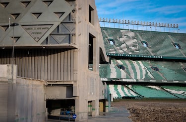 Obras en el Benito Villamarín,
