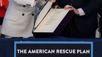 The IRS has been working to distribute the $1,400 direct payments since the American Rescue Plan was signed last month, with close to $400 billion sent out.