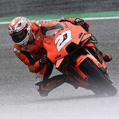 Lecuona manda en mojado y Zarco es el mejor del día