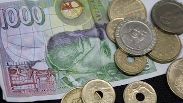 Billetes de mil pesetas que pueden alcanzar los 30.000 euros