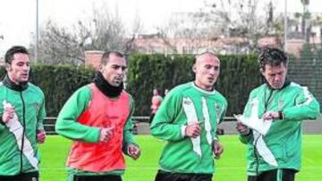 <b>CON MIMO. </b>Alcaraz está preparando concienzudamente el partido ante el Betis.