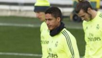 Varane sigue con trabajos de recuperación antes del Eibar