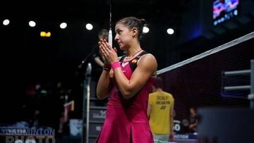 Carolina Marín cede ante Okuhara en semifinales