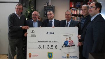 El Derbi solidario recauda 3.000 euros para Mensajeros de Paz