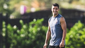 El delantero uruguayo ya trabajó con Las Garzas rumbo al compromiso frente a Toronto FC de este miércoles.