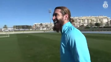 Toneladas de Gifs en camino: la singular risa de Ramos que les va a dejar de piedra