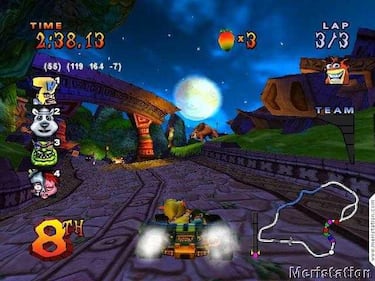 Crash Bandicoot: Nitro Kart (GameCube)