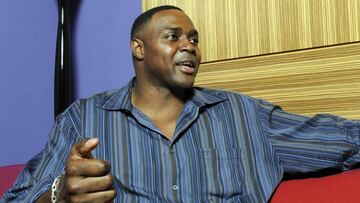 El ex jugador de los Chicago Bulls de la NBA Horace Grant, durante una entrevista