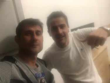 Maksym ayud¨® a sacar a Jorge L¨®pez de Ucrania: "Revuelve ver a un soldado despedirse de su hijo"