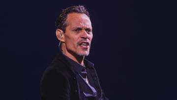 Marc Anthony, cantante de salsa.