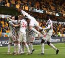 Resumen y goles del Wolves vs. M. United de la Premier