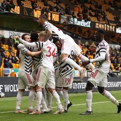 Resumen y goles del Wolves vs. M. United de la Premier