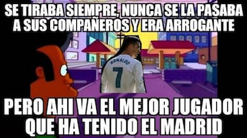 Los memes de la salida de Cristiano Ronaldo del Real Madrid