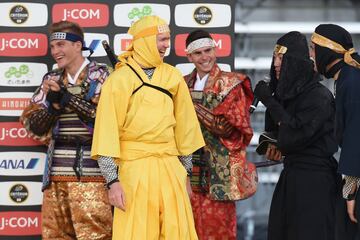 Chris Froome, el ninja amarillo de Saitama