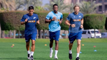 Primer día de Jhon Durán en Zenit.