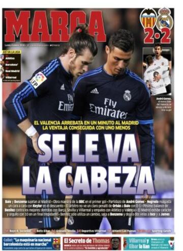 Portadas de la prensa mundial