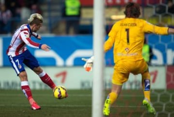 Griezmann marca el 3-0.