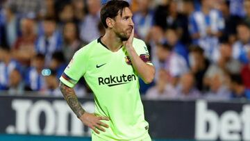 Leganés 2-1 Barcelona: resumen, resultados y goles del partido