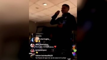 'Chuncho h...': el cómico grito de Vidal en bautizo del Nico Guerra