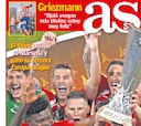 Las portadas de la prensa tras la tercera Europa League del Atleti