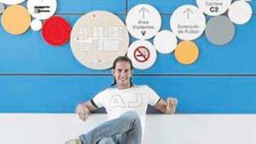 <b>Tranquilidad.</b> "Me queda mucho fútbol y no tengo prisa por llegar"