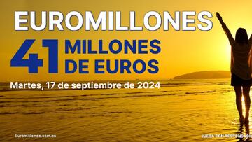 Euromillones: comprobar los resultados del sorteo de hoy, martes 17 de septiembre