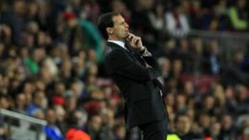 Allegri: "Hemos hecho un buen partido a pesar del resultado"