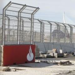 El circuito urbano de Valencia, del glamour al vandalismo