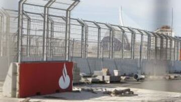 Parece mentira que en estas instalaciones se haya celebrado hace sólo unos meses, el pasado 24 de junio, el GP de Europa que ganó Fernando Alonso.