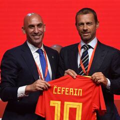 La UEFA acepta la renuncia de Rubiales como vicepresidente y miembro del Comité Ejecutivo