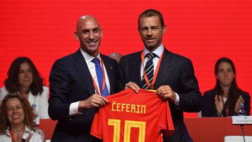 La UEFA acepta la renuncia de Rubiales como vicepresidente y miembro del Comité Ejecutivo