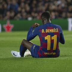 Dembélé ya se recupera en Qatar