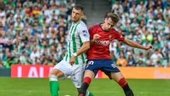 Resumen y goles del Real Betis vs Osasuna, jornada 11 de LaLiga EA Sports